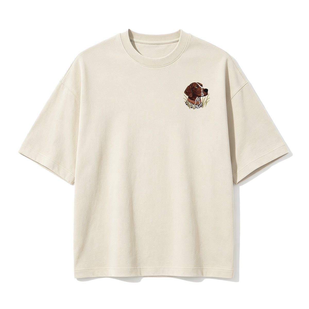 Embroidered German Shorthaired Pointer T-shirt