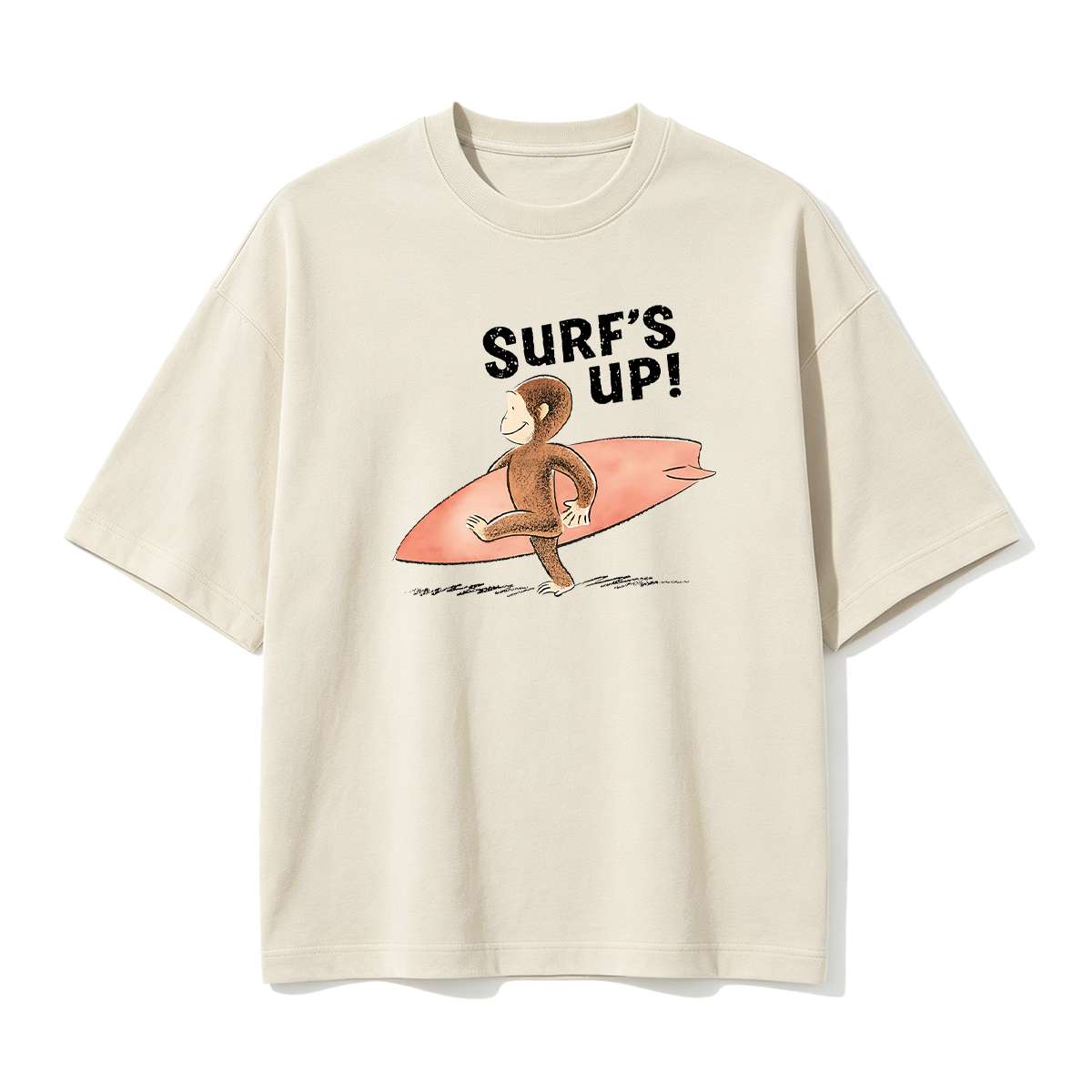 Monkey Surfer T-shirt