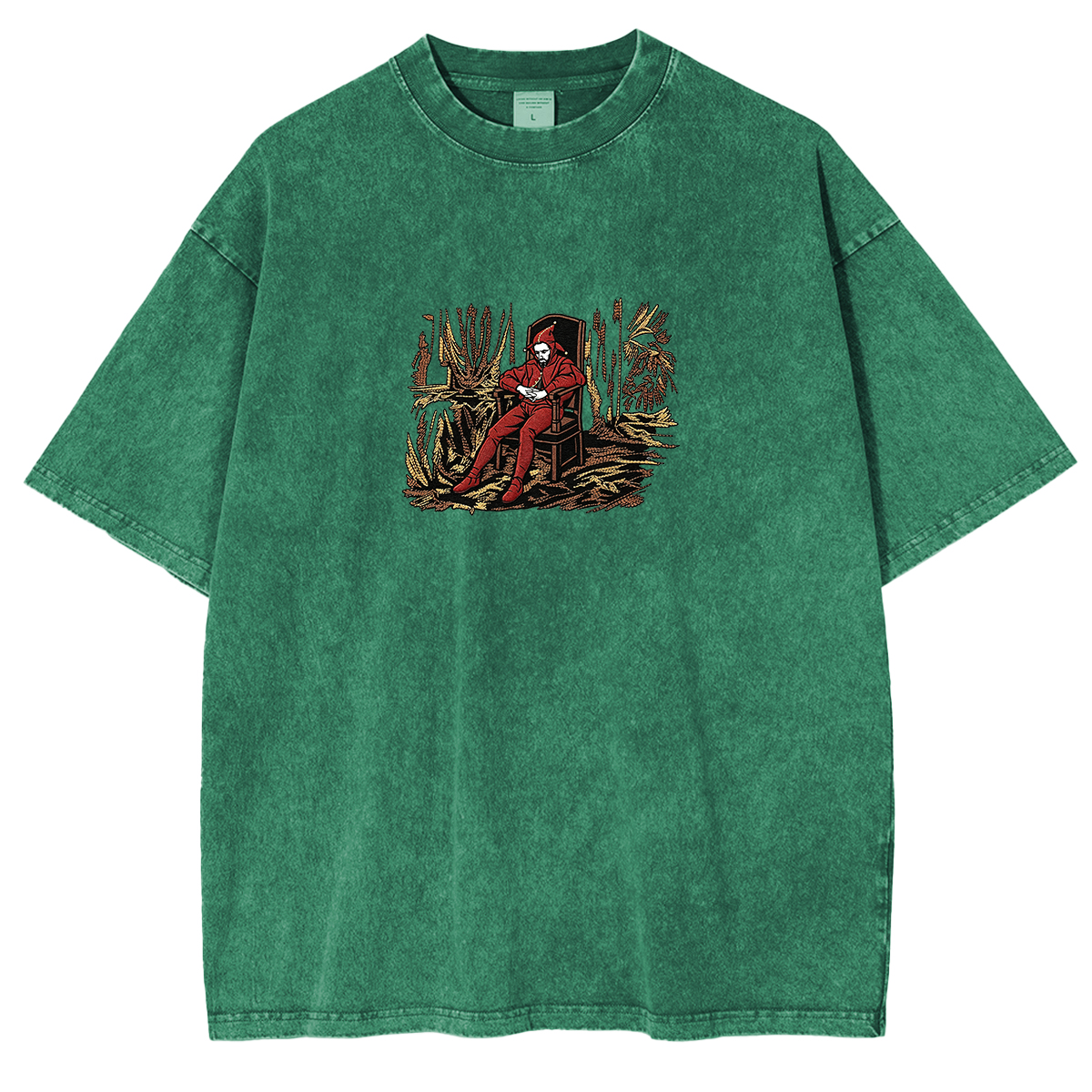 Embroidered Stanczyk Washed T-shirt