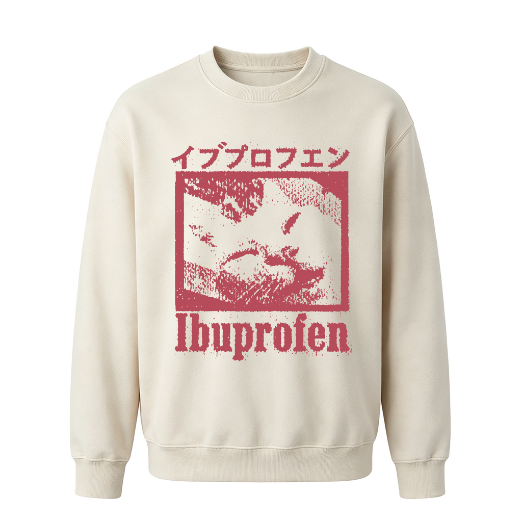 Cat Ibuprofen Oversized T-shirt