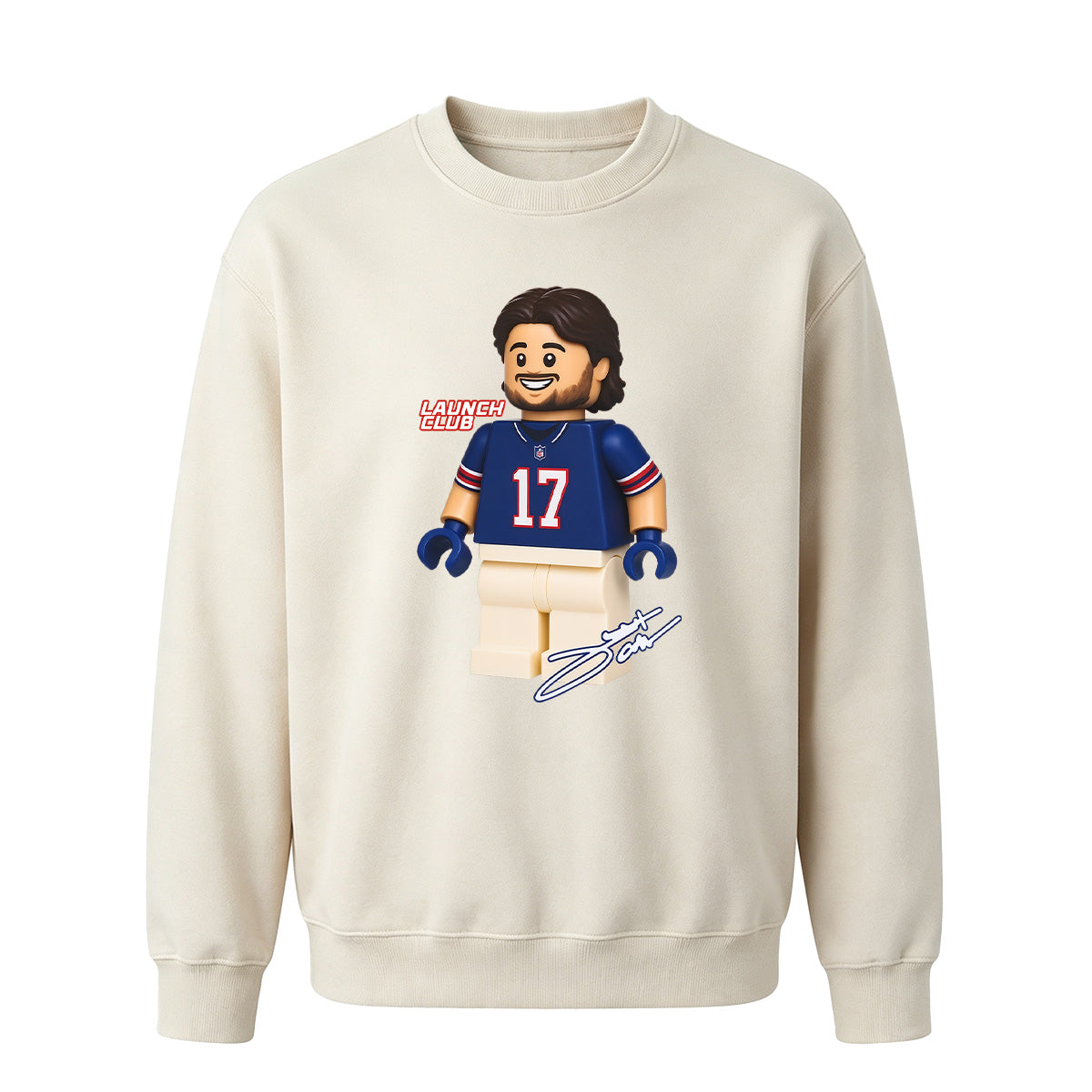 Josh Allen Uncle Sam  Oversized T-shirt