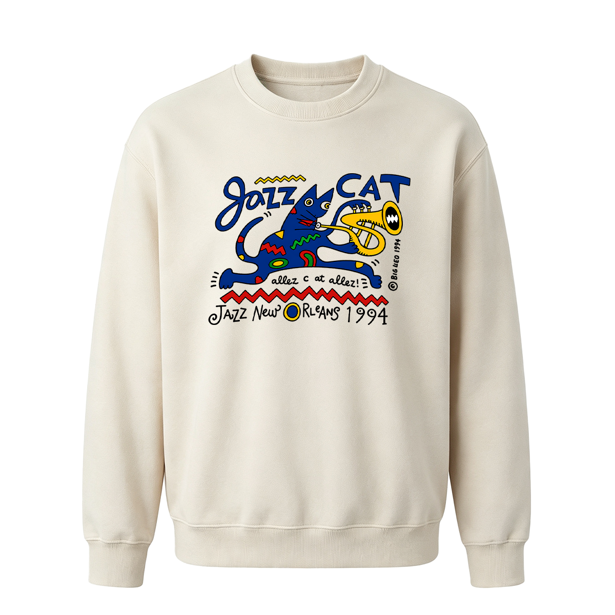 Jazz Cat Oversized T-shirt