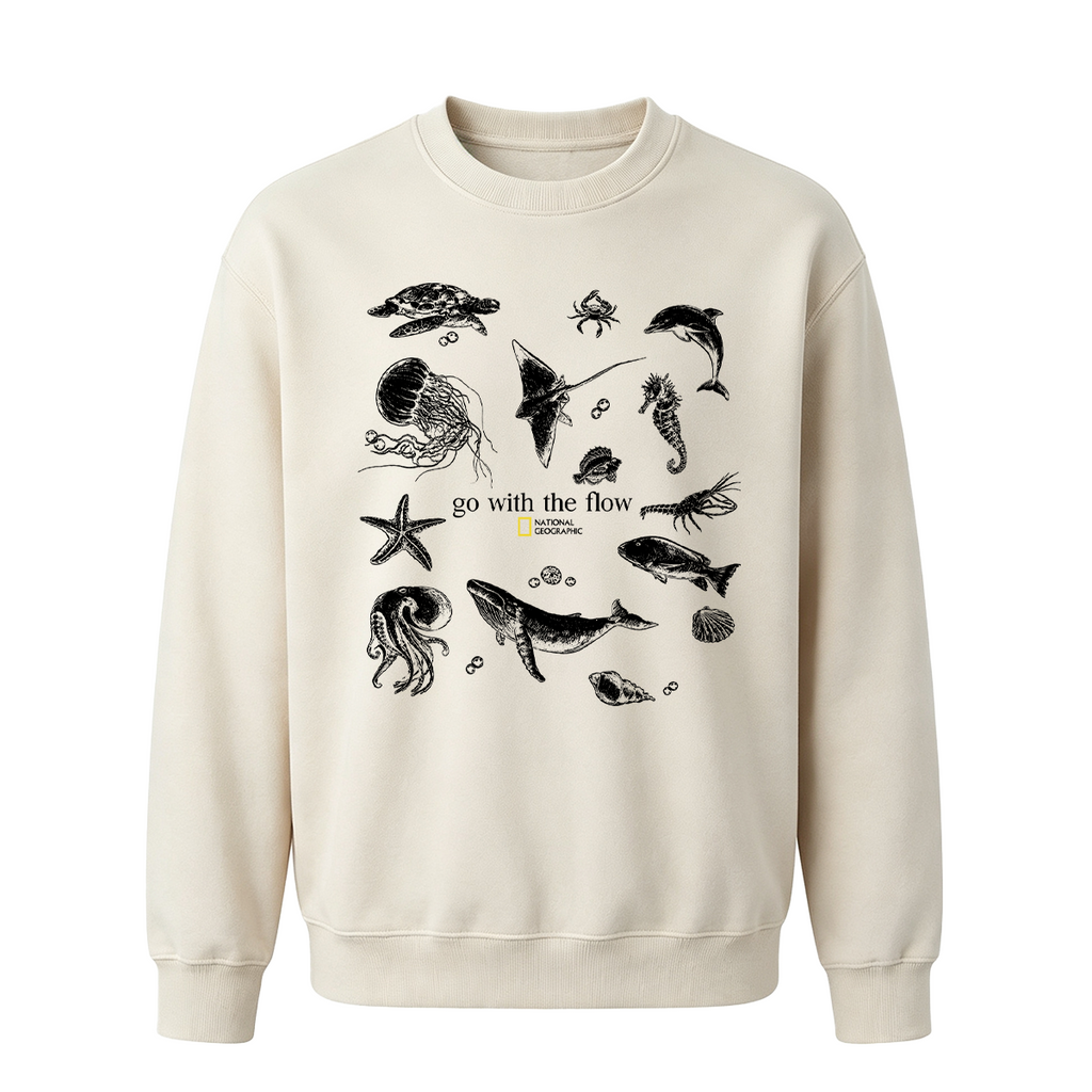 Go with the flow  Oversized T-shirt