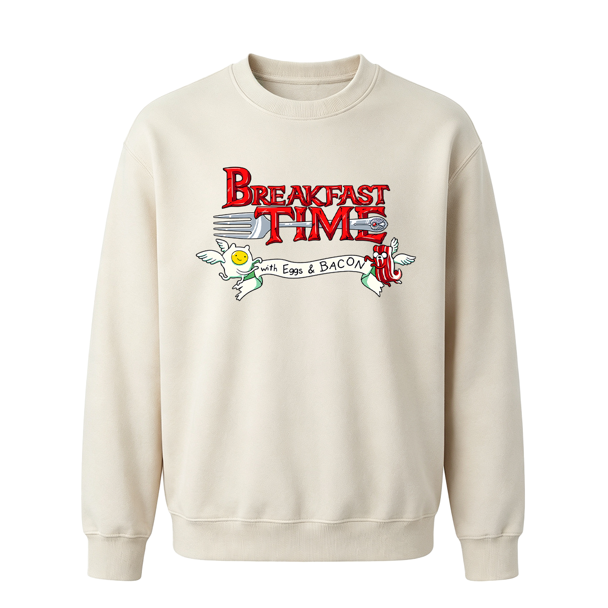 Breakfast Time Oversized T-shirt