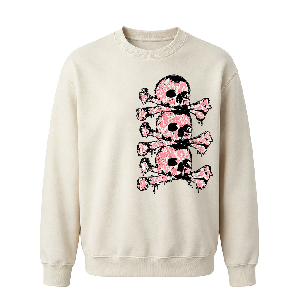 Y2k Skull Oversized T-shirt