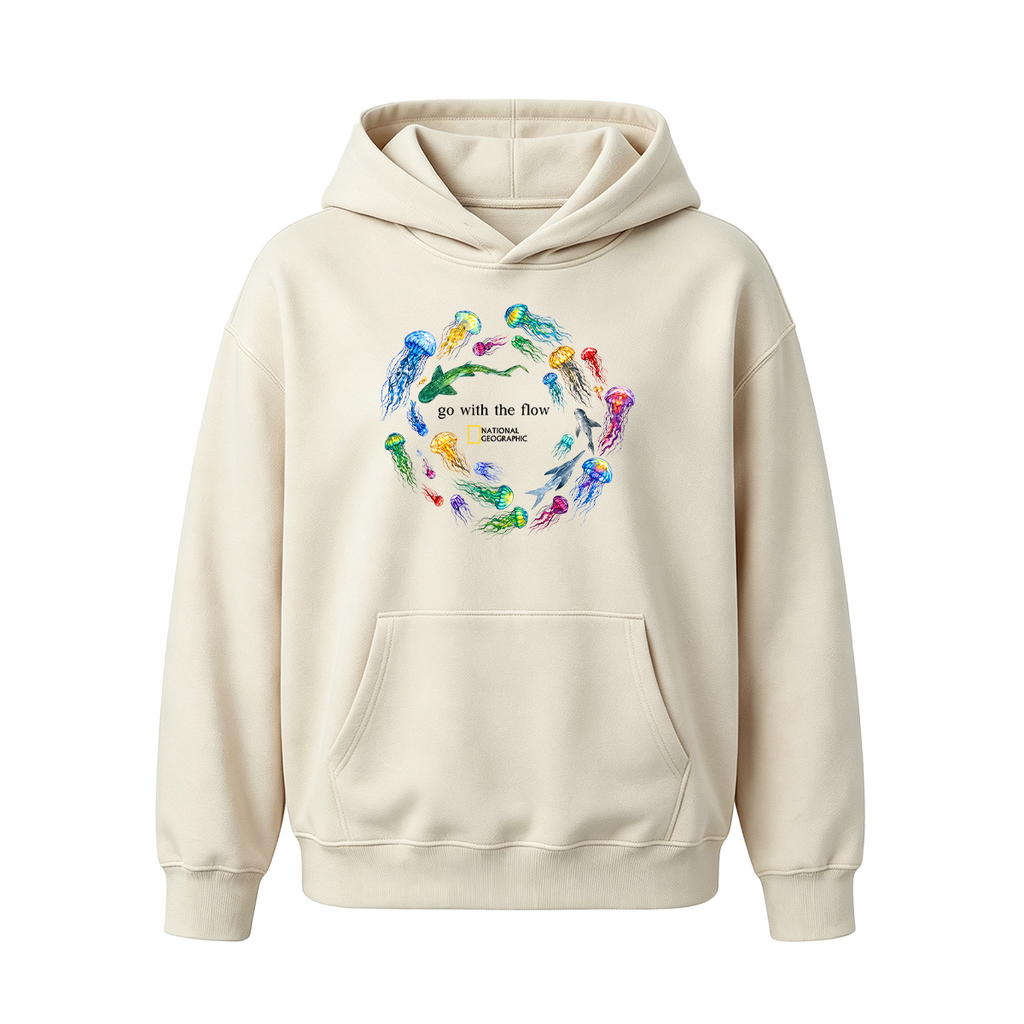 Marine Animals 'Go With The Flow Oversized T-shirt