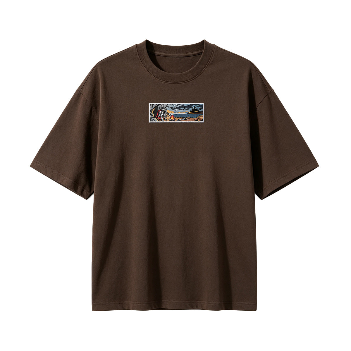 Embroidered Dark Fantay T-shirt