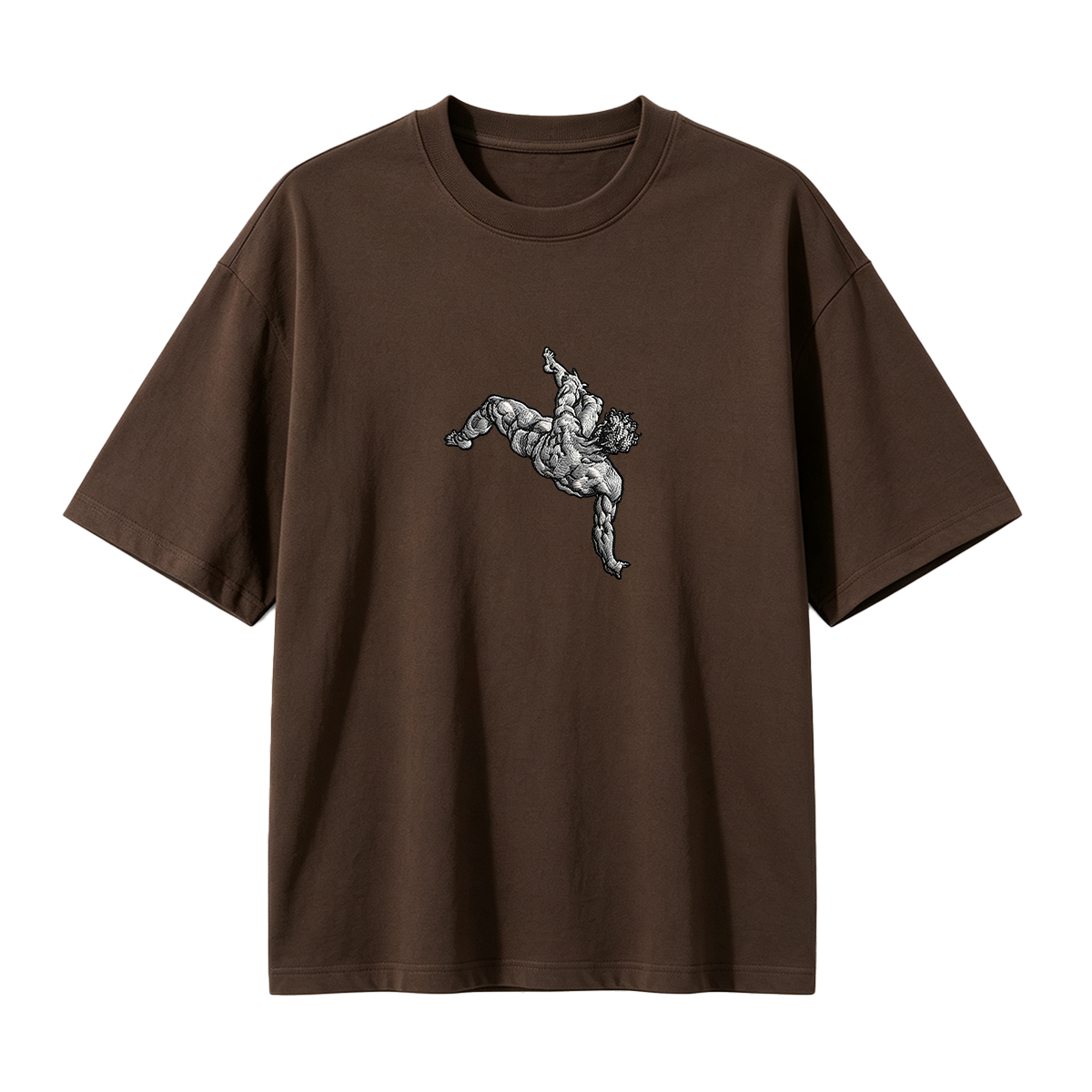 Embroidered  art THE FALL OF PHAETON T-shirt