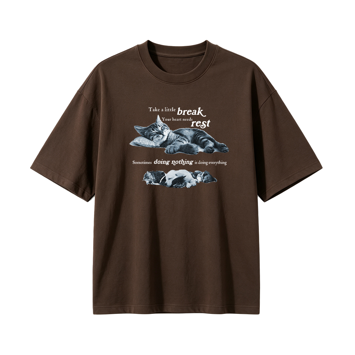 Sleepy Cat T-shirt