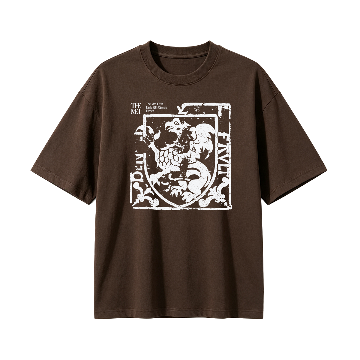 Tile with Griffin Oversized T-shirt