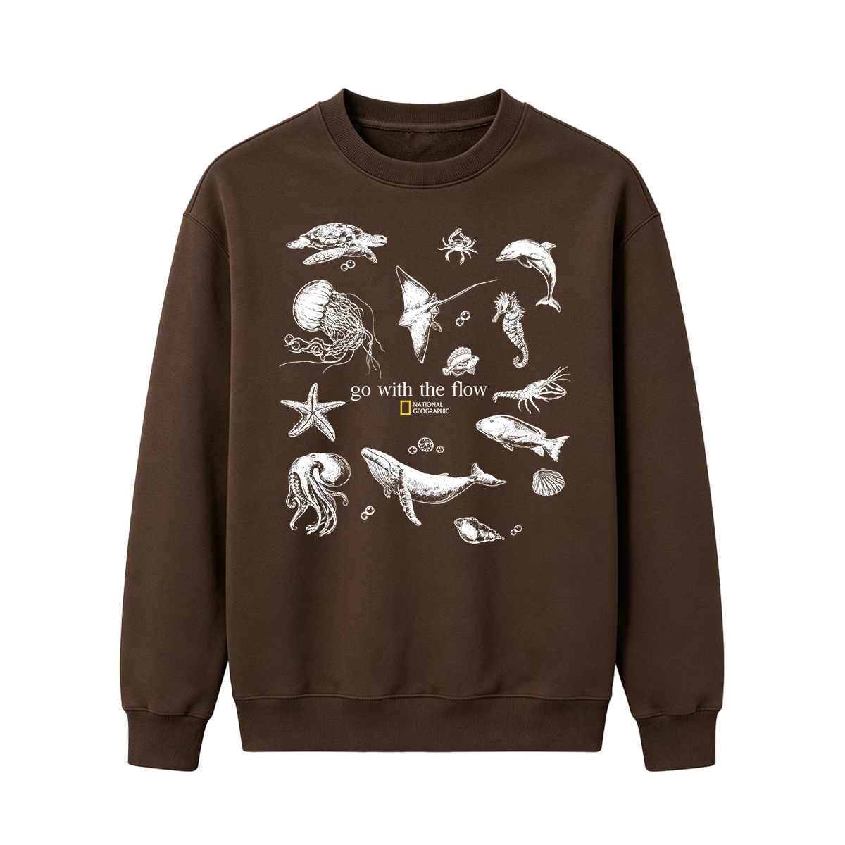 Go with the flow  Oversized T-shirt