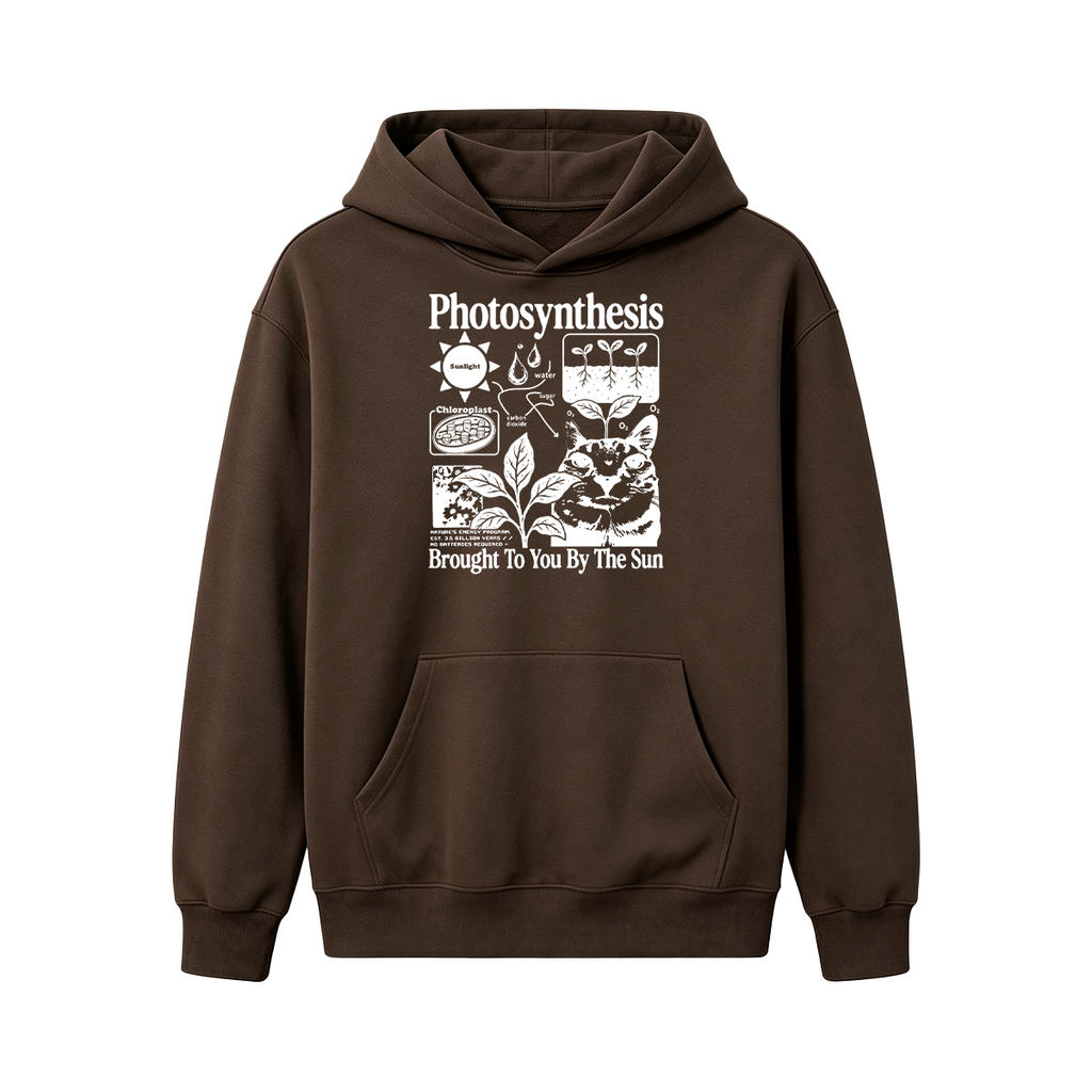 Photosynthesis Cat Oversized T-shirt
