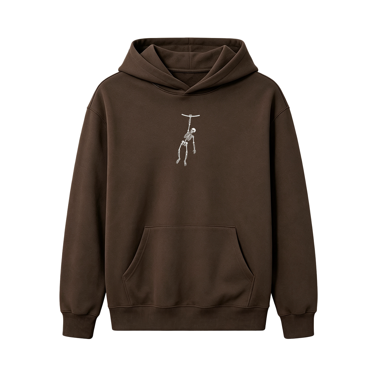 Spooky Season Skeleton Embroidered Halloween Hoodie