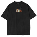 Embroidered Cats Playing Poker Weashed Shrit