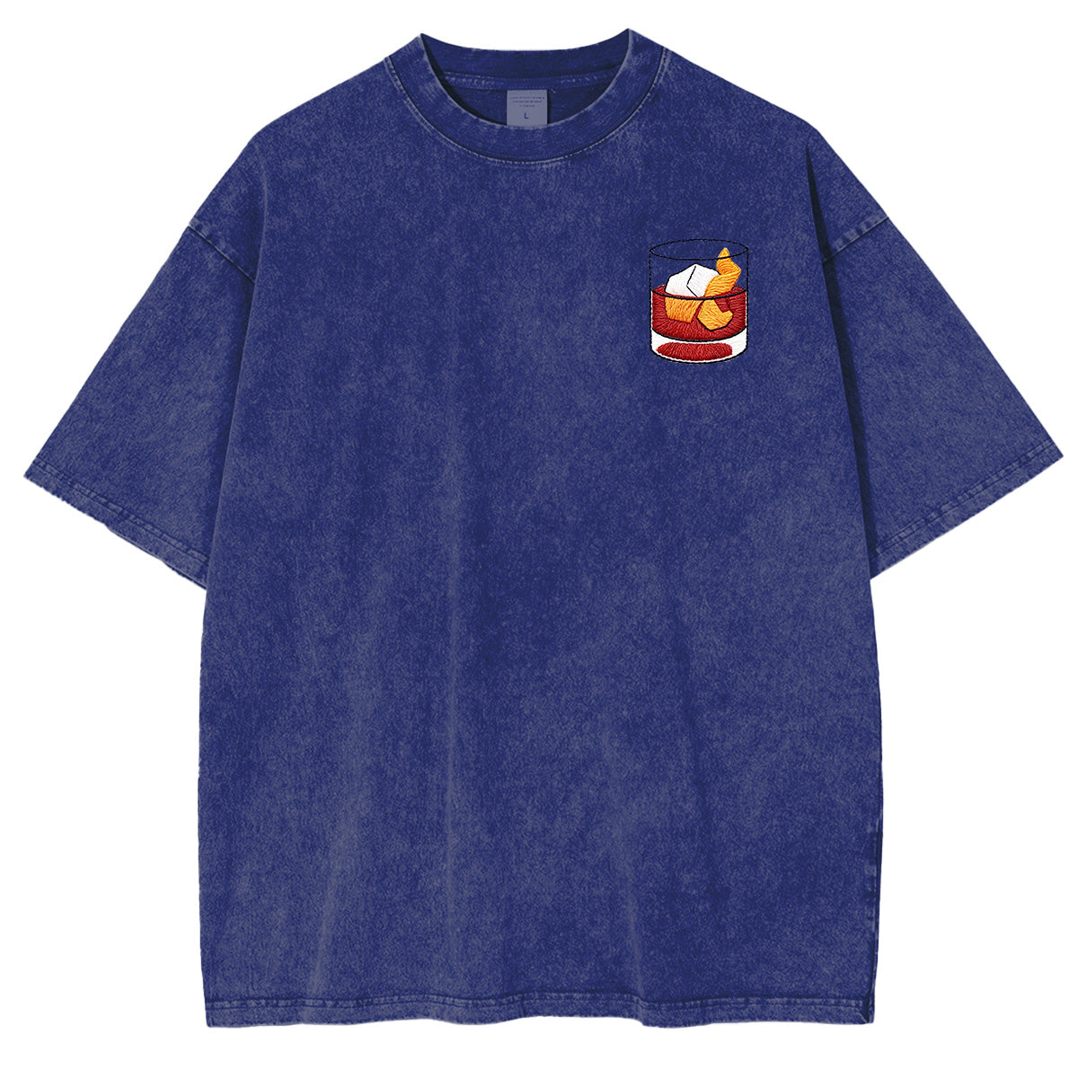 Embroidered Negroni Washed T-shirt
