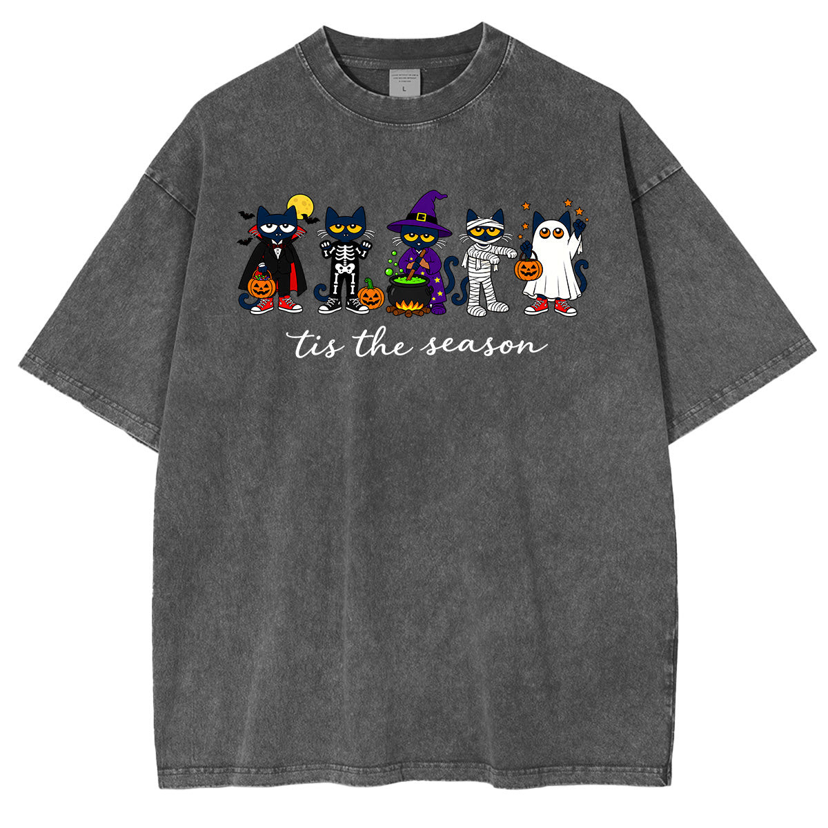 Halloween Washied T-shirt
