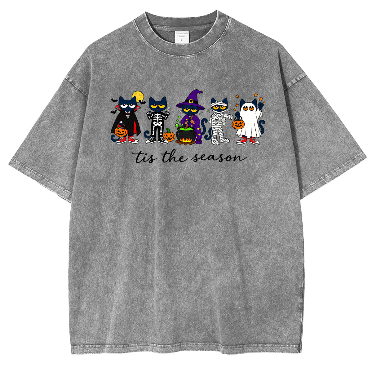 Halloween Washied T-shirt