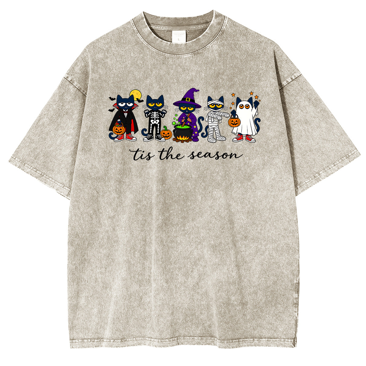 Halloween Washied T-shirt
