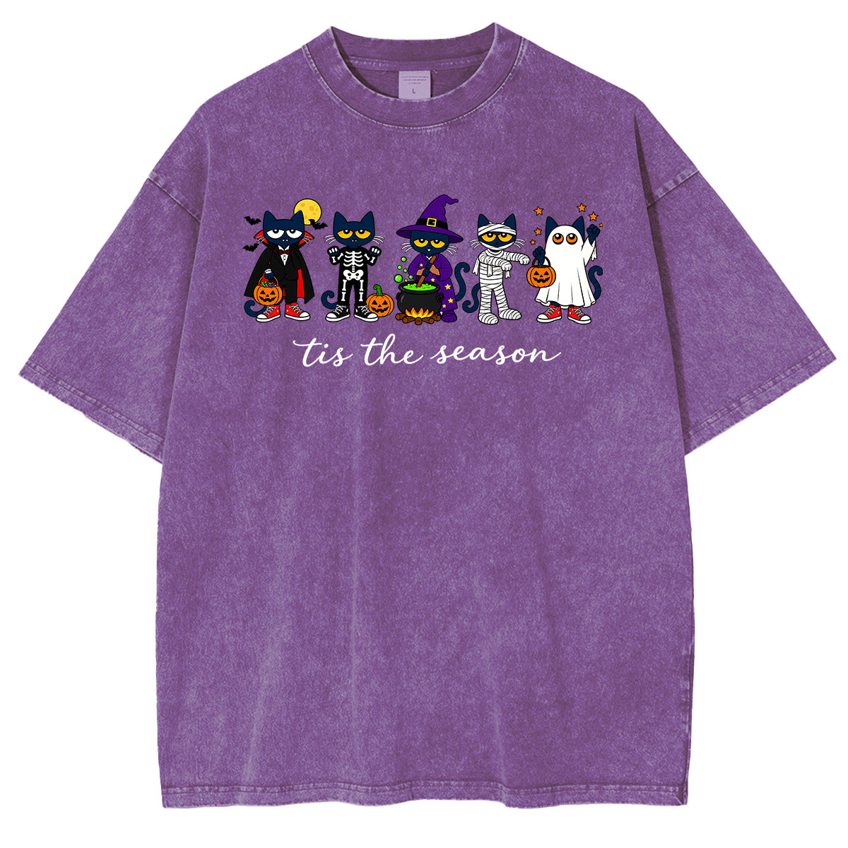Halloween Washied T-shirt