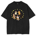 Dancing Cats Washed T-shirts