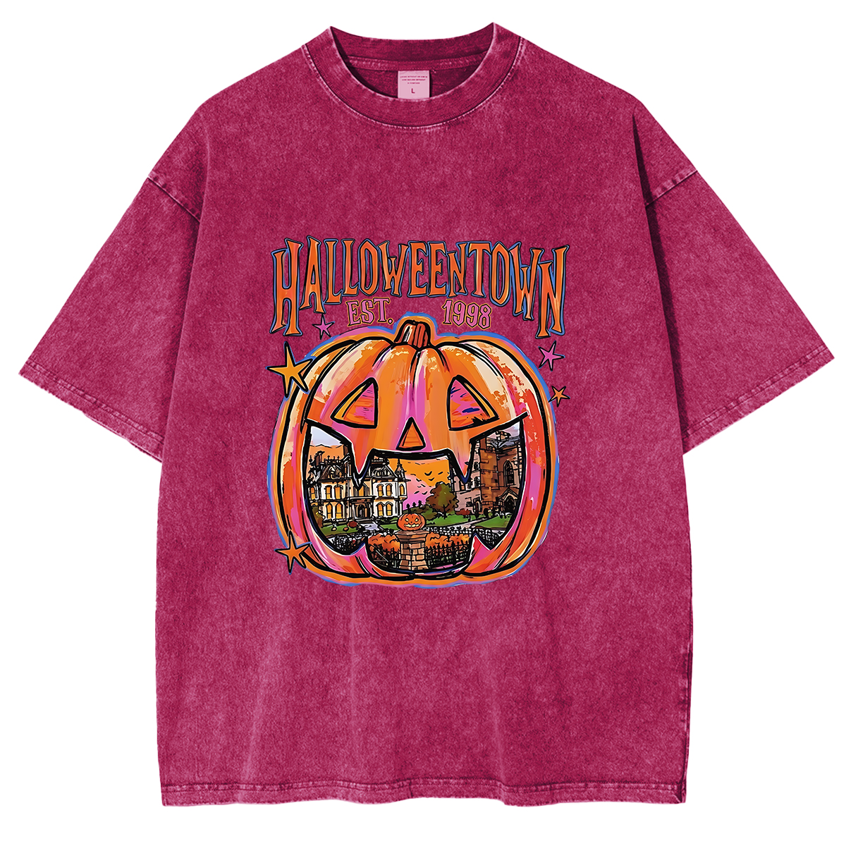 Premium Halloweentown Washed T-shirts