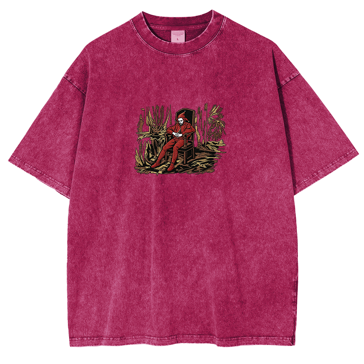 Embroidered Stanczyk Washed T-shirt
